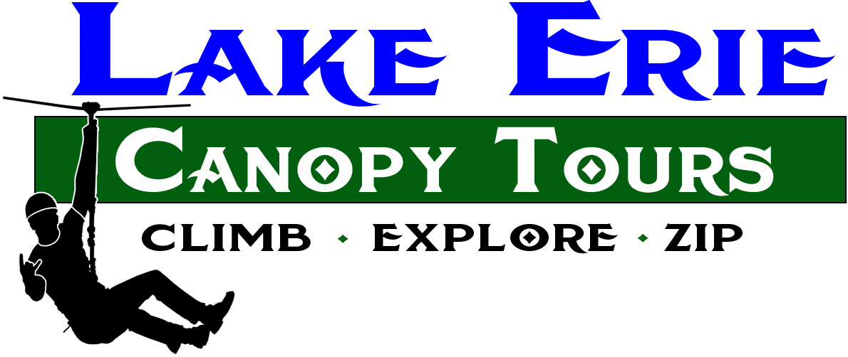 Zipline Logo - Lake Erie Canopy Tours | Geneva-on-the-Lake Ohio