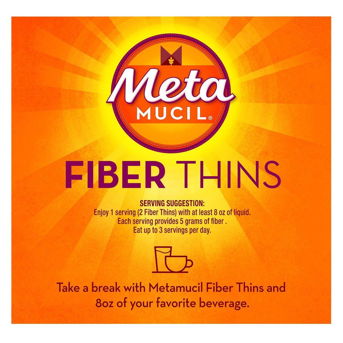 Metamucil Logo - Metamucil Fiber Thins Chocolate - Fiber Snacks & Fiber Thins ...