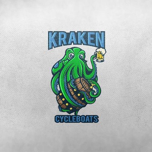 Kraken Logo - Create a fun and energetic Kraken logo for a party boat tour company ...