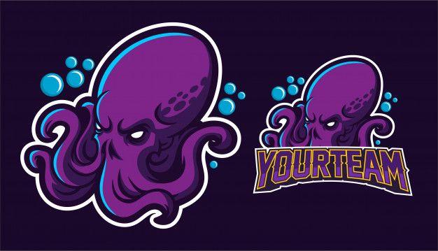 Kraken Logo - Kraken mascot logo design Vector | Premium Download