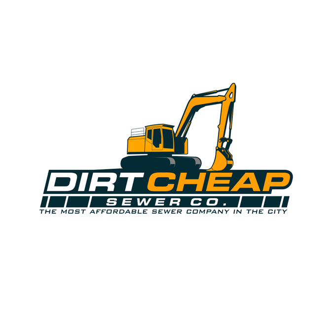 Dirt-Cheap Logo - New logo for Outdoor Sewer company | Logo design contest