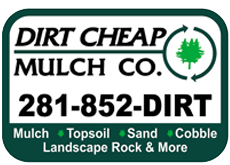 Dirt-Cheap Logo - Dirt Cheap Mulch Co. | Soil and Sand | Humble, TX