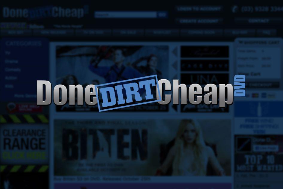 Dirt-Cheap Logo - Done Dirt Cheap DVD Network Group