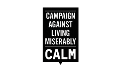 Calm Logo - CALM - CAMPAIGN AGAINST LIVING MISERABLY — A DAY IN THE LIFE