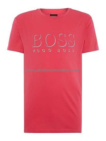 Dirt-Cheap Logo - Fast Hugo Boss Pink Mens Zealand New T-Shirt Boss Logo Dirt-Cheap