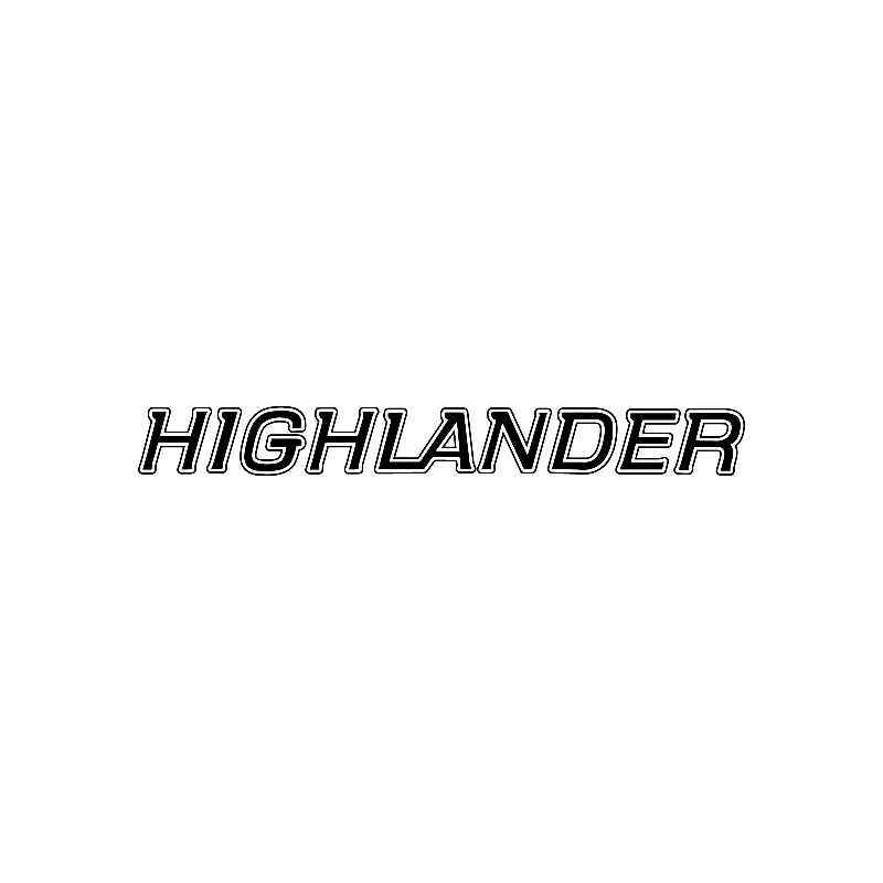 Highlander Logo - Highlander Logo Jdm Decal