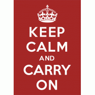 Calm Logo - Keep Calm and Carry On. Brands of the World™. Download vector