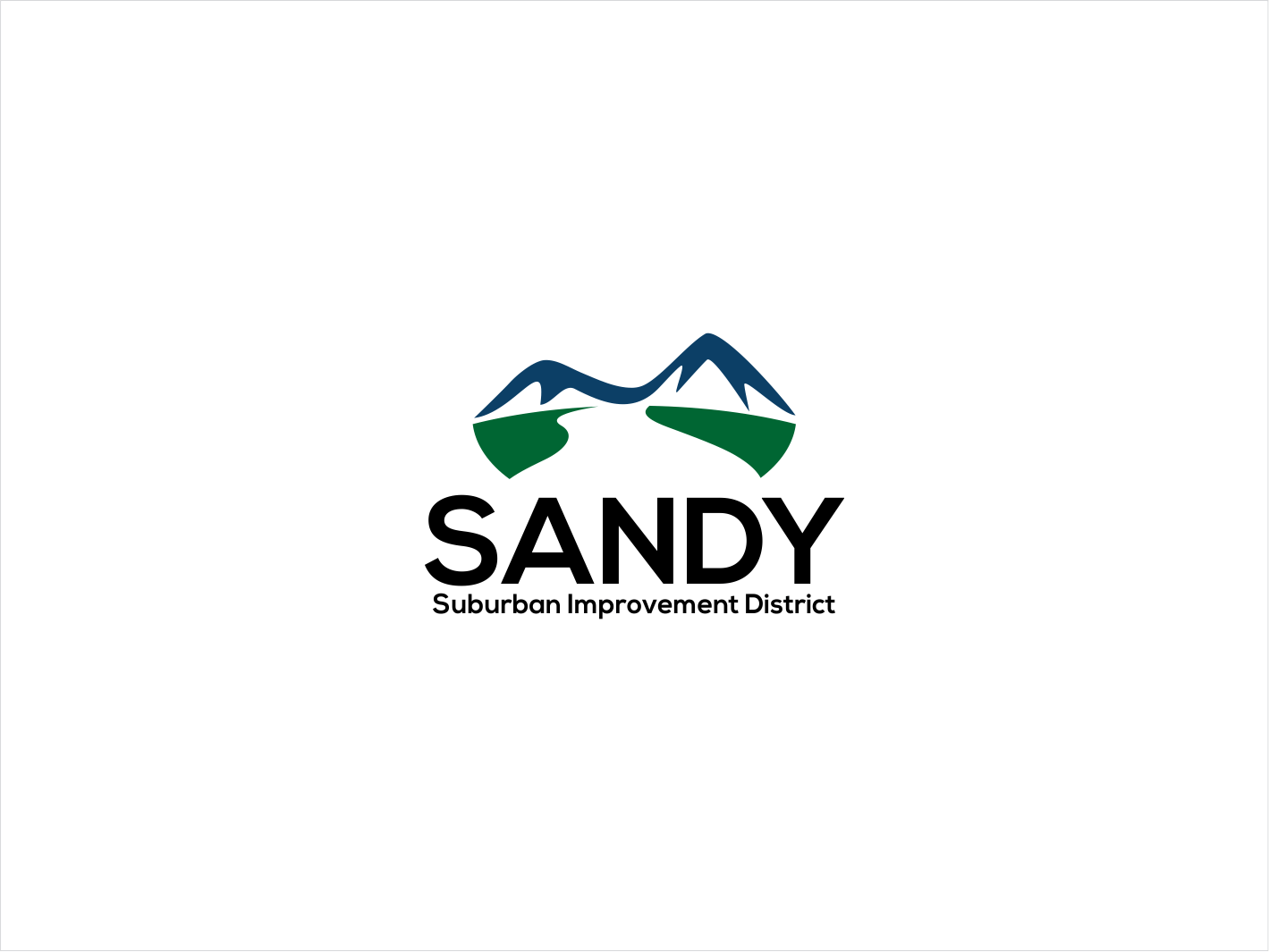 Sandy Logo - Bold, Modern Logo Design for Sandy Suburban Improvement District