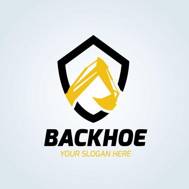 Backhoe Logo - Excavator and backhoe logo vector illustration Vector | Premium Download