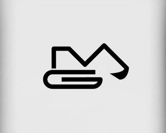 Excavator Logo - Logopond, Brand & Identity Inspiration (MG Excavator)