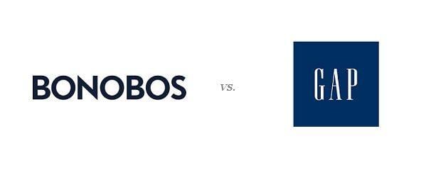 Bonobos Logo - Bonobos vs. GAP – #StoreWars Rd. 1