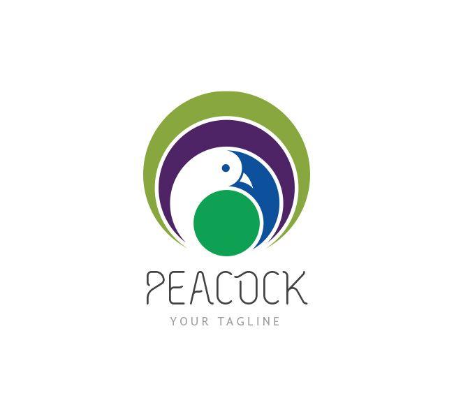 Peacock Logo - Peacock Logo & Business Card Template Design Love