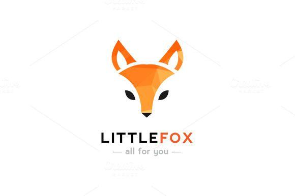 Trapezoid Logo - Little Fox Logo by Trapezoid on @creativemarket | Cute Stuff ...