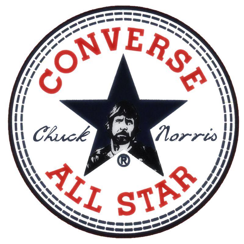 Norris Logo - Funny Chuck Norris Converse Logo.