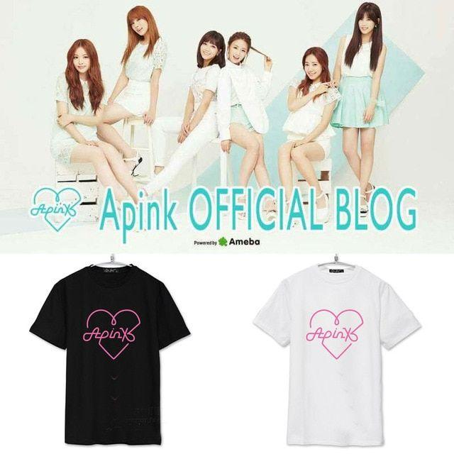 Apink Logo - KPOP APINK LOGO T shirt 2015 newest kpop clothes t shirt clothes for ...