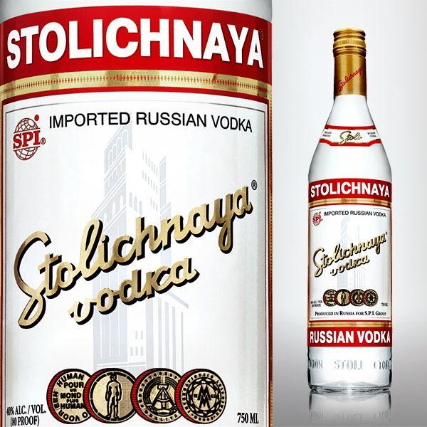 Stolichnaya Logo - Stolichnaya Vodka