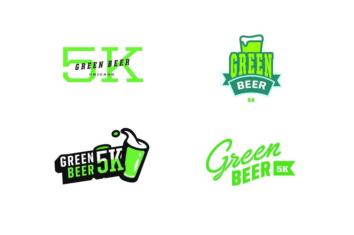 5K Logo - Green Beer 5k Marathon Branding By Go Media. Logos Icon. Badge