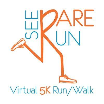 5K Logo - 5K Virtual Rare Run Walk logo — North Carolina Rare Disease Network