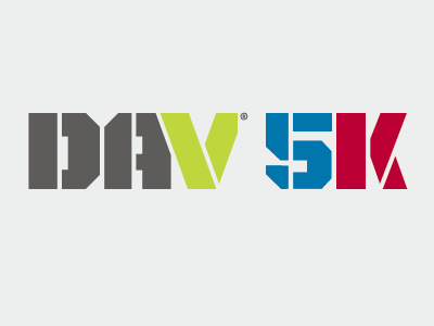 5K Logo - DAV 5K Logo