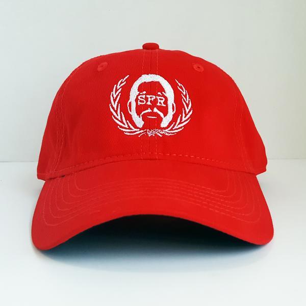 SFR Logo - SFR Logo RED Dad Hat – Strange Famous Records