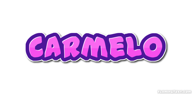 Carmelo Logo - Carmelo Logo | Free Name Design Tool from Flaming Text