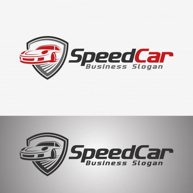 Auto Logo - Speed car auto logo Vector | Premium Download