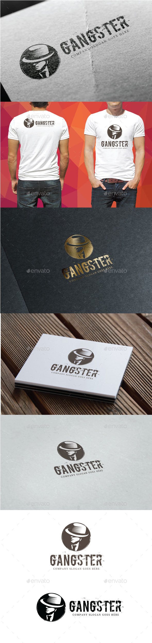 Ganster Logo - Gangster Logo by Goodigital | GraphicRiver