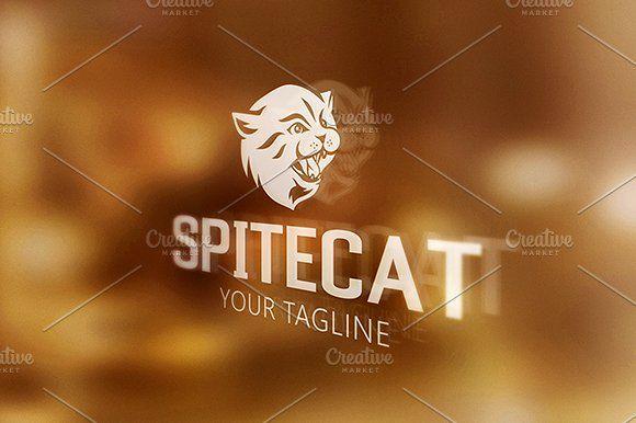 Spite Logo - Spite Cat Logo Templates Creative Market