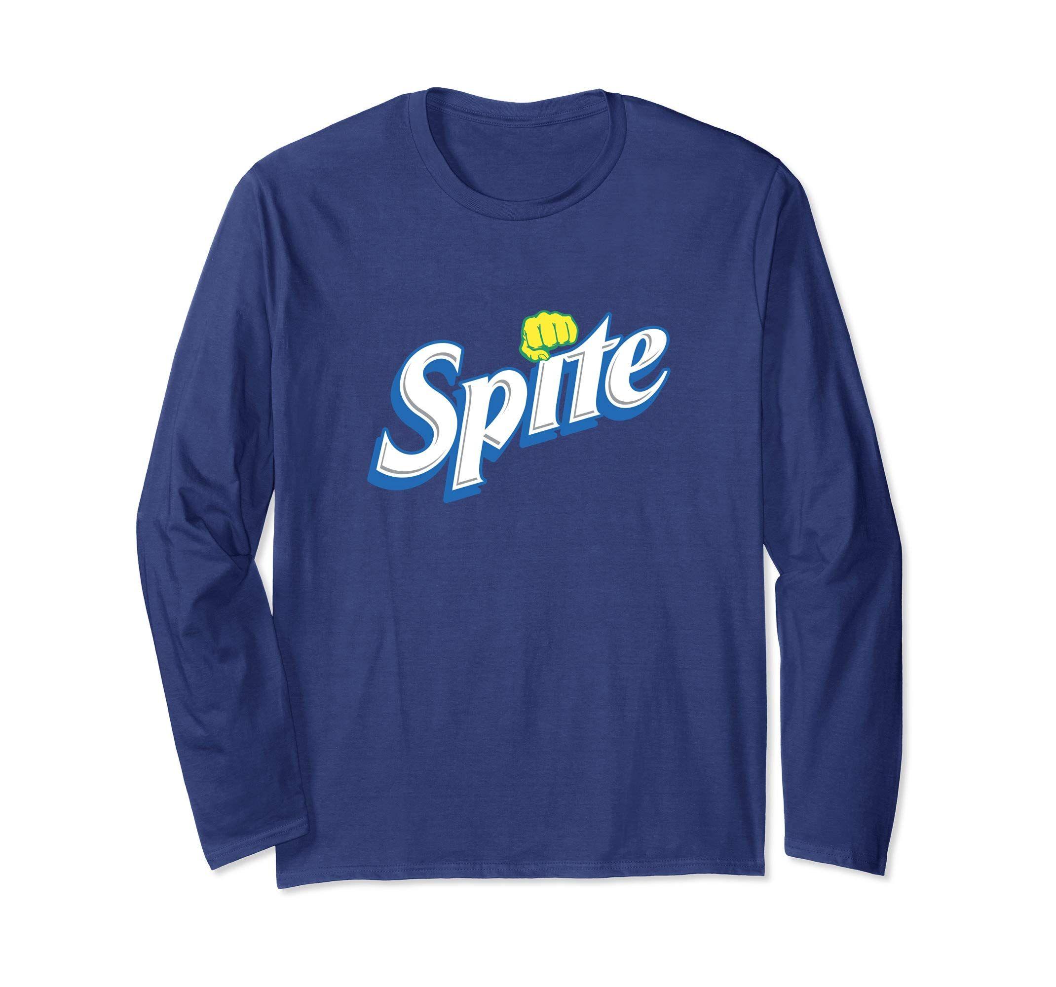 Spite Logo - Amazon.com: Spite Novelty Funny Witty logo Parody sarcastic shirt ...