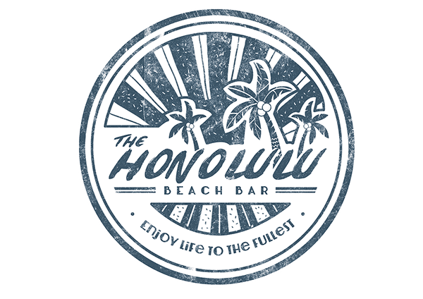 Honolulu Logo - Honolulu Beach Bar