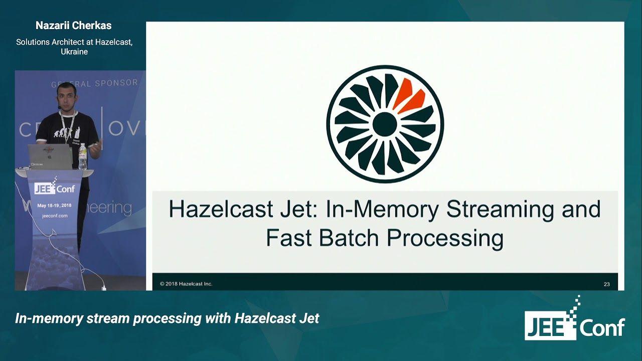 Hazelcast Logo - In-memory stream processing with Hazelcast Jet (Nazarii Cherkas ...