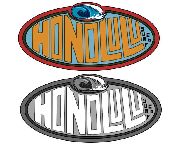 Honolulu Logo - Logo: Honolulu Surf Co. - Connor's Design Blog