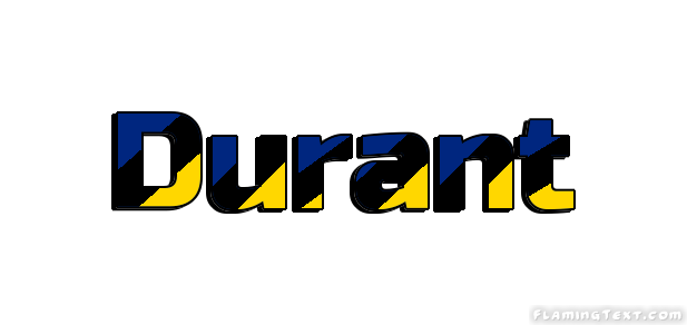 Durant Logo - Barbados Logo. Free Logo Design Tool from Flaming Text