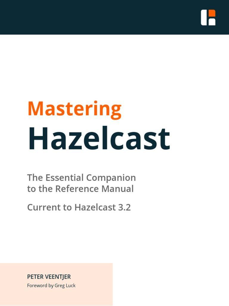 Hazelcast Logo - Mastering Hazelcast