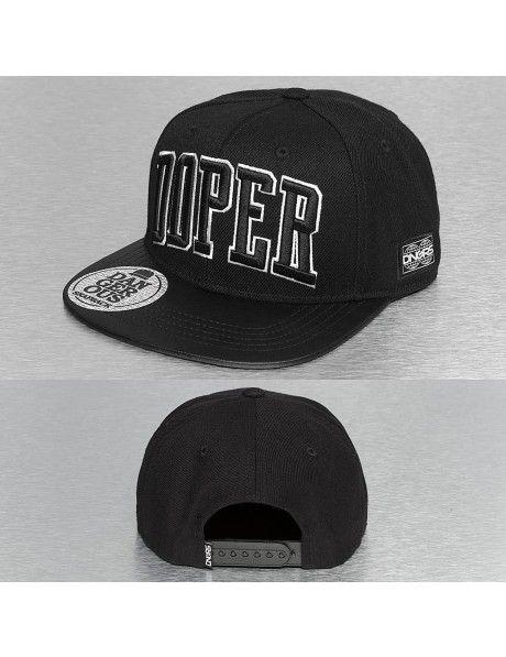 Doper Logo - Dangerous DNGRS Doper Snapback Cap Black Black | Top Streetwear