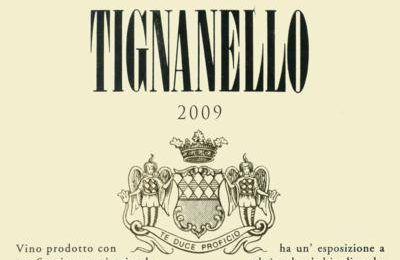 Tignanello Logo - Tignanello 2000 Antinori vino rosso Toscana