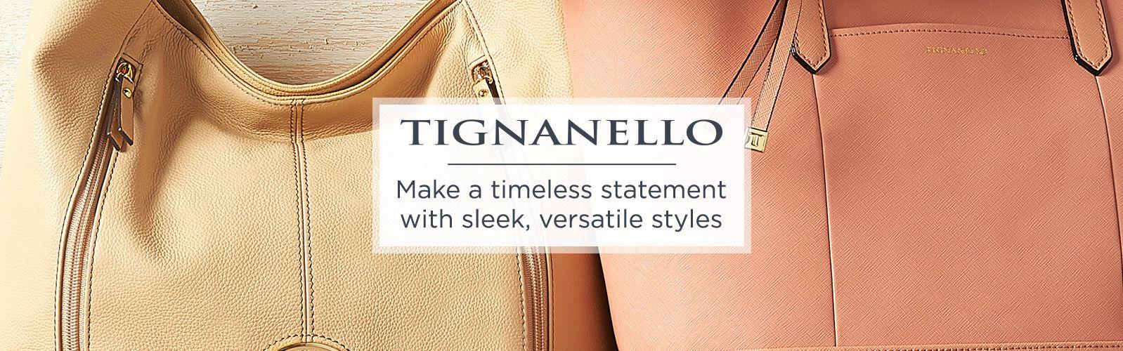 Tignanello Logo - Tignanello — Women's Wallets & Handbags — QVC.com