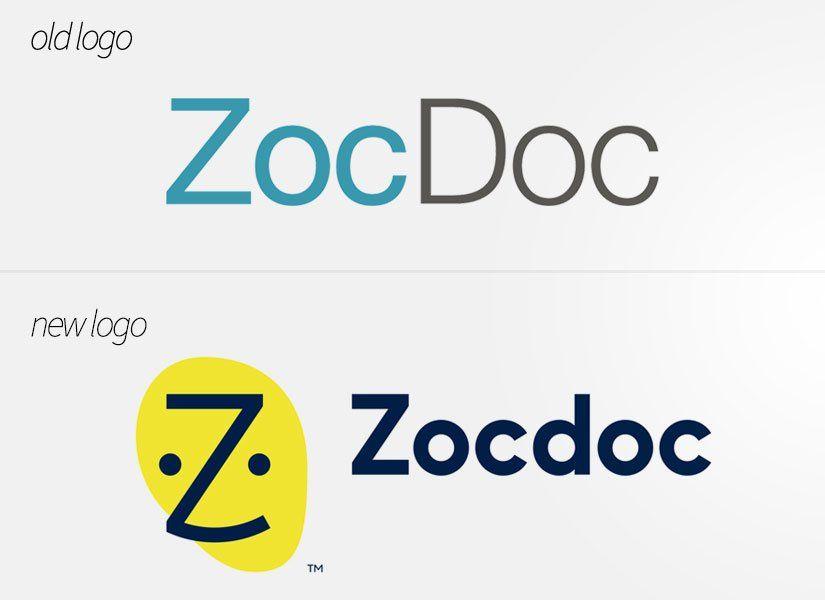 Zocdoc Logo - Zocdoc Ditches $80 Logo for a Kinda Cute 'Z'