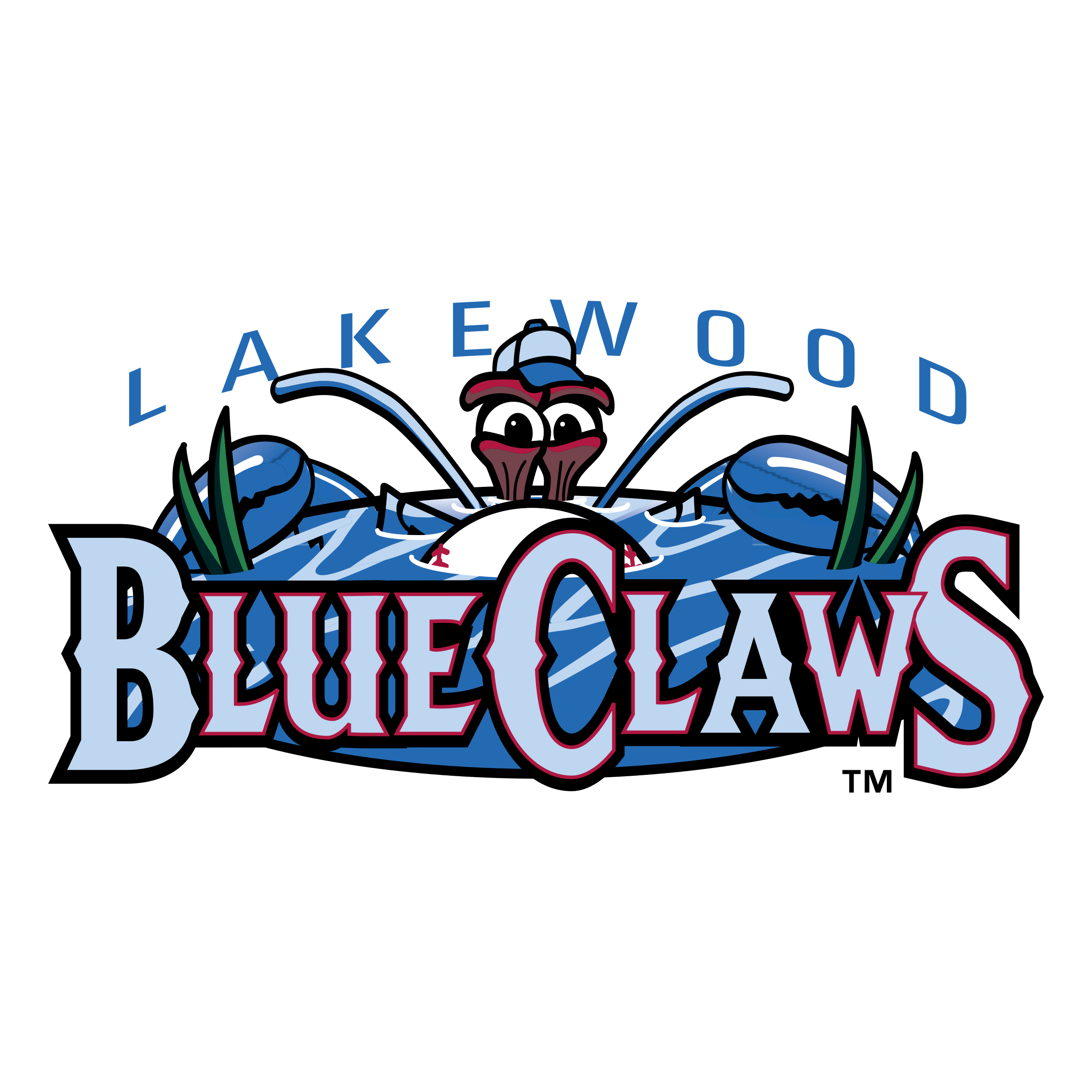 BlueClaws Logo - Lakewood BlueClaws Logo PNG Transparent & SVG Vector - Freebie Supply