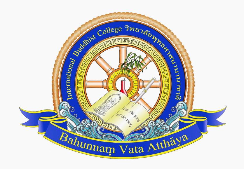 Buddhist Logo - Motto and Logo. International Buddhist College