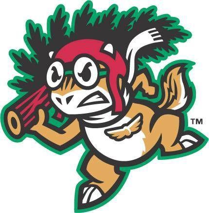 BlueClaws Logo - Lakewood Pine Barons logo would have been the alternate team