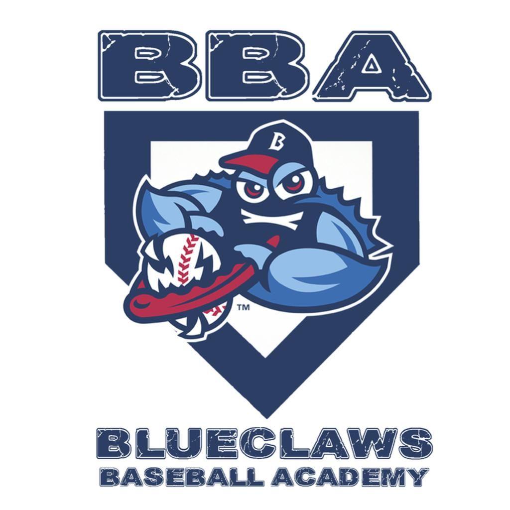 BlueClaws Logo - BlueClaws Baseball Academy NAVY