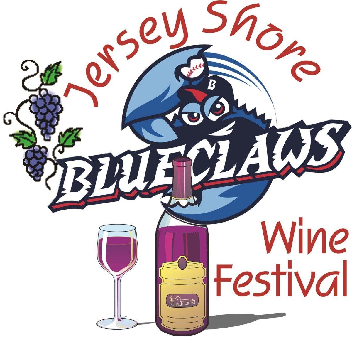 BlueClaws Logo - Jersey Shore Wine Festival June 9- 2018