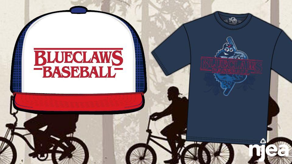 BlueClaws Logo - Stranger Things Night on April 27th. Lakewood BlueClaws News