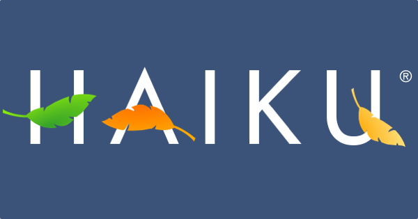 Haiku Logo - Home