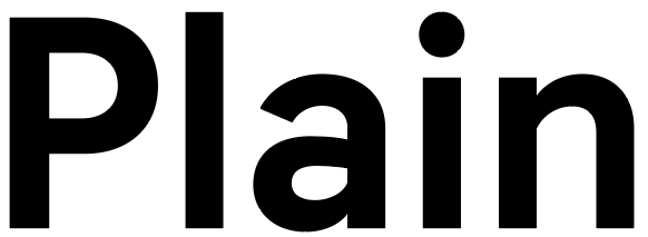 Plain Logo - Homepage - Plain Creative