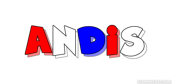 Andis Logo - United States of America Logo | Free Logo Design Tool from Flaming Text