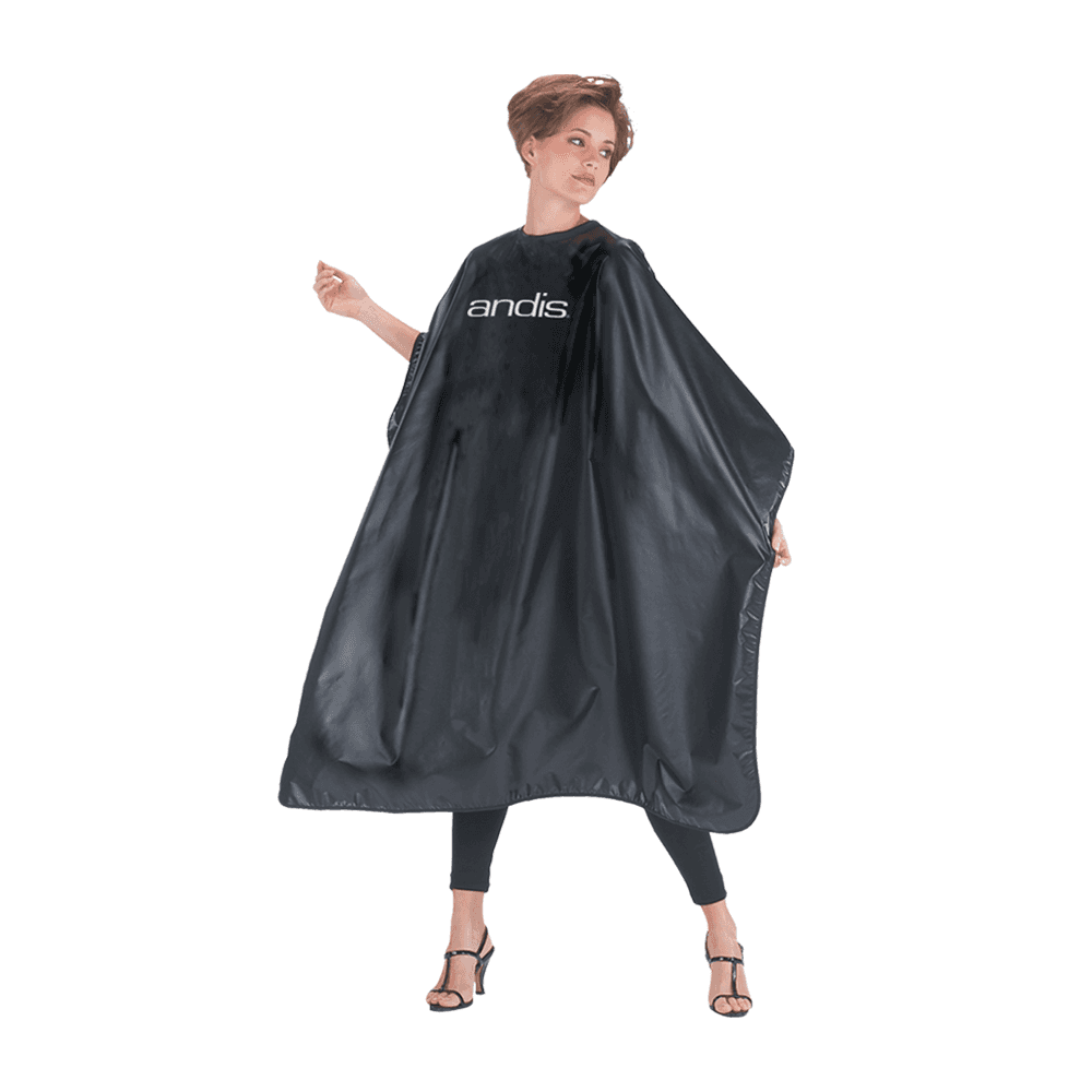 Andis Logo - Andis Black Cape with Andis® Logo - Andis from Styling Products UK UK