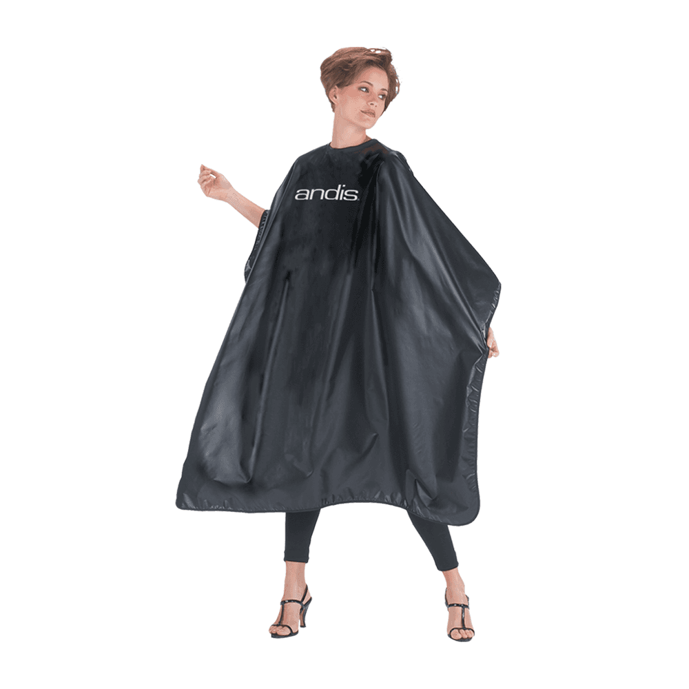 Andis Logo - Andis Black Cape with Andis® Logo from Styling Products UK UK