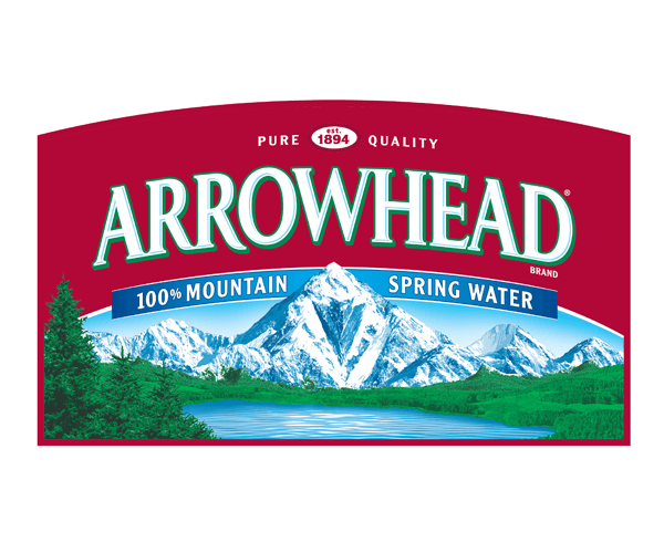 Arrowhead Logo - Arrowhead Mountain Water Logo Design For Company. Logos. Water